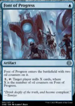 Font of Progress Phyrexia: All Will Be One (ONE) 51 MTG Foil - Image 1