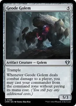 Geode Golem NM Foil Uncommon - Image 1