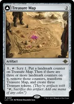 Treasure Map NM Reg Rare 267 - Image 1