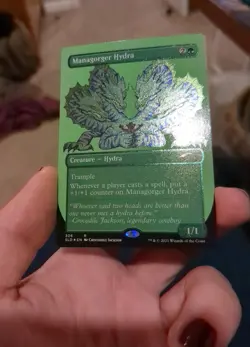MTG: Managorger Hydra FOIL ETCHED #306, NM Secret Lair Drop Chase Creature Card! - Image 1