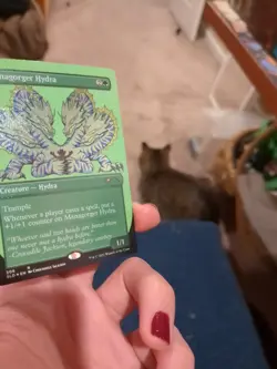 MTG: Managorger Hydra FOIL ETCHED #306, NM Secret Lair Drop Chase Creature Card! - Image 3