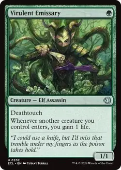 Virulent Emissary Near Mint Reg Uncommon 202 - Image 1