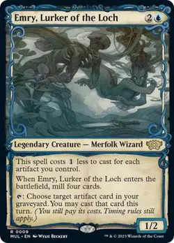Emry, Lurker of the Loch MTG NM REG 9 - Image 1