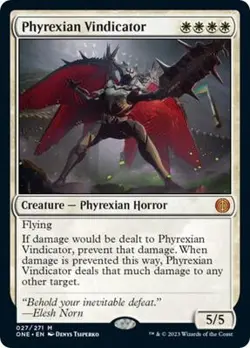 Phyrexian Vindicator Near Mint Reg Mythic 27 - Image 1