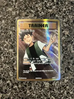 Pokemon Card Brock's Grit (Full Art) Ultra Rare XY - Evolutions 107/108 - Image 1