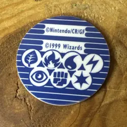 Jeton Pokemon Leveinard Chansey 1999 Wizards Nintendo Coin Token Pokemon - Image 3