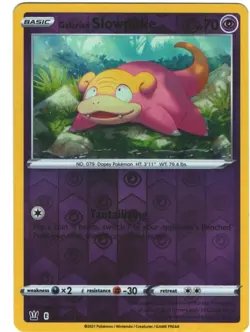 Galarian Slowpoke 54/163 Battle Styles Reverse Holo Common Pokemon TCG Pokemon - Image 1