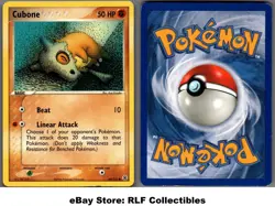 2004 Pokemon, EX Firered & Leafgreen #60/112 Cubone, Common (b) - Image 1