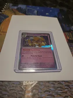 ALAKAZAM 003 POKEMON TCG MEGA EVOLUTION PROMO STAMPED BUILD & BATTLE - Image 2