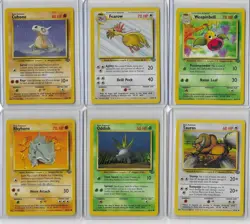 Pokemon Jungle Lot 18 Common & Uncommon Pikachu Meowth Eevee Jigglypuff Spearow - Image 3