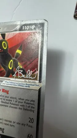 Pokemon TCG Umbreon EX 112/115 Pokemon World Championship 2006 HP - Image 3