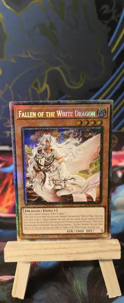 Fallen of the White Dragon 1st Edition Starlight Rare BPRO-EN024 Yu-Gi-Oh! - Image 1