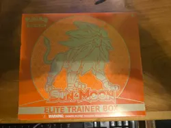 Pokemon Sun And Moon Base Solgaleo Elite Trainer Box Sealed ETB Sun & Moon - Image 1
