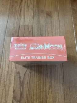 Pokemon Sun And Moon Base Set Elite Trainer Box Official Solgaleo Sealed ETB - Image 2