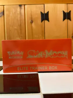 Pokemon TCG Sun and Moon Base Set ETB Elite Trainer Box New Sealed Solgaleo - Image 5