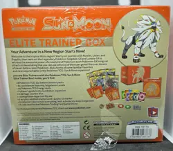 Pokemon Sun and Moon Base - Elite Trainer Box ETB - Solgaleo. Sealed With Tears - Image 2