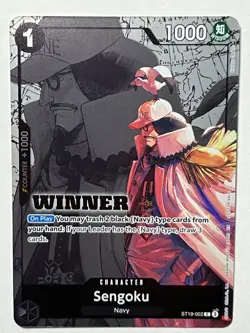 Sengoku ST19-002 Winner One Piece TCG Winner Pack 2025 Vol. 3 Promo MINT - Image 1