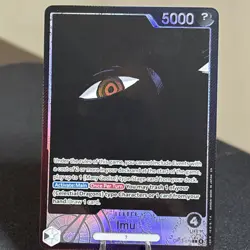 Imu Leader Alternate Art OP13-079 Carrying on His Will ONE PIECE Card English - Image 2