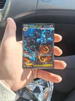 RAW Mega Charizard X Ex 125/094 Phantasmal Flames Pokemon Card Perfect Condition - Image 2