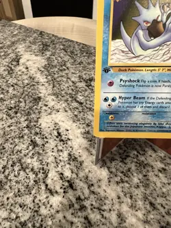 Pokemon TCG Golduck Fossil 1st Edition Uncommon Card 35/62 - Image 5