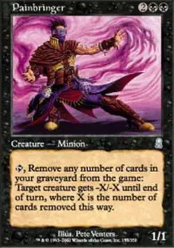 Painbringer - Foil ~ Damaged Odyssey MTG Magic UltimateMTG Black Card - Image 1