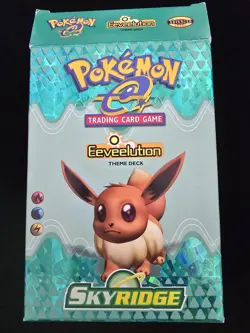 Pokemon Skyridge Eevee Eeveelution Theme Deck Complete With Cards Inserts 2003 - Image 2