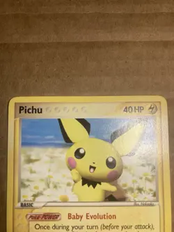 Pichu Pokemon Card Emerald 59/106 LP - Image 3