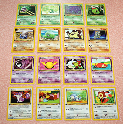 16 Pokemon Card Lot 1st Edition VINTAGE WOTC Team Rocket Gym Neo LP Non-Holo Mix - Image 3