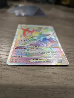 Mint Pack Fresh Arceus VSTAR Rainbow Brilliant Stars 176/172 Pokemon Card - Image 4