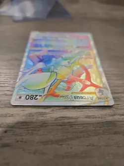 Mint Pack Fresh Arceus VSTAR Rainbow Brilliant Stars 176/172 Pokemon Card - Image 5