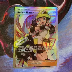 Roller Skater 235/236 Full Art Trainer Cosmic Eclipse Pokemon Card - Image 1