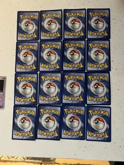 Pokemon Card Lot 16 Rares & Holos | Groudon Reshiram Snorlax Eevee | Played - Image 2