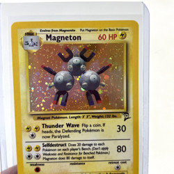 Pokemon Card Magneton Base Set 2 Holo Rare 9/130 Near Mint - Image 5