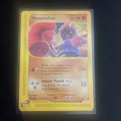 Pokemon Card - Hitmonchan Aquapolis 81/147 Common NM - Image 1