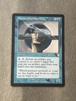 MTG ** Master Transmuter (Retro Frame) Commander: the Brothers' War - Image 1