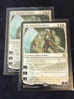 The Eternal Wanderer Phyrexia: All Will Be One Regular X2 NM Set Of 2 - Image 1