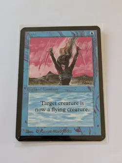 WOTC MTG Vintage Alpha Edition Flight (LP) CCG Magic the Gathering - Image 1