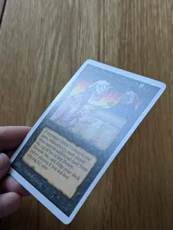 WOTC MTG Vintage Unlimited Edition Demonic Attorney (MP) Magic the Gathering - Image 3