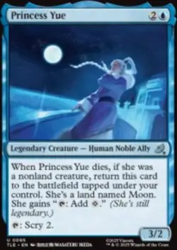 Princess Yue Avatar TLE 95 MTG Foil NM - Image 1
