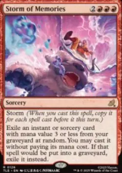 Storm of Memories Avatar TLE 126 MTG Reg NM - Image 1