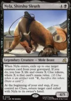 Nyla, Shirshu Sleuth Avatar TLE 109 MTG Reg NM - Image 1