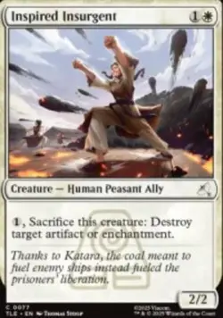 Inspired Insurgent Avatar TLE 77 MTG Reg NM - Image 1