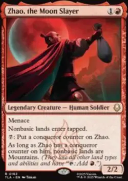 Zhao, the Moon Slayer Avatar TLA 162 MTG Reg NM - Image 1