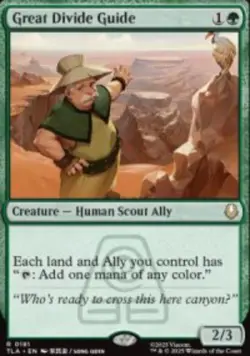 Great Divide Guide Avatar TLA 181 MTG Foil NM - Image 1