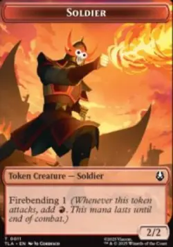 Soldier / Copy 2 Avatar Token 11 MTG Reg NM - Image 1