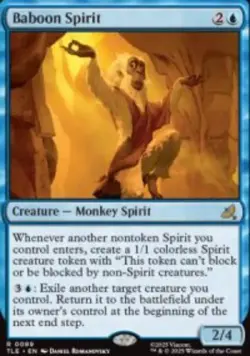 Baboon Spirit Avatar TLE 89 MTG Reg NM - Image 1