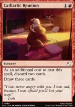 Cathartic Reunion Avatar TLE 164 MTG Foil NM - Image 1