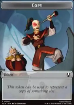 Copy / Spirit 3 Avatar Token 1 MTG Foil NM - Image 1