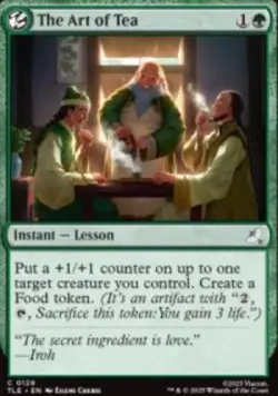 The Art of Tea Avatar TLE 129 MTG Foil NM - Image 1