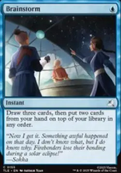 Brainstorm Avatar TLE 155 MTG Foil NM - Image 1